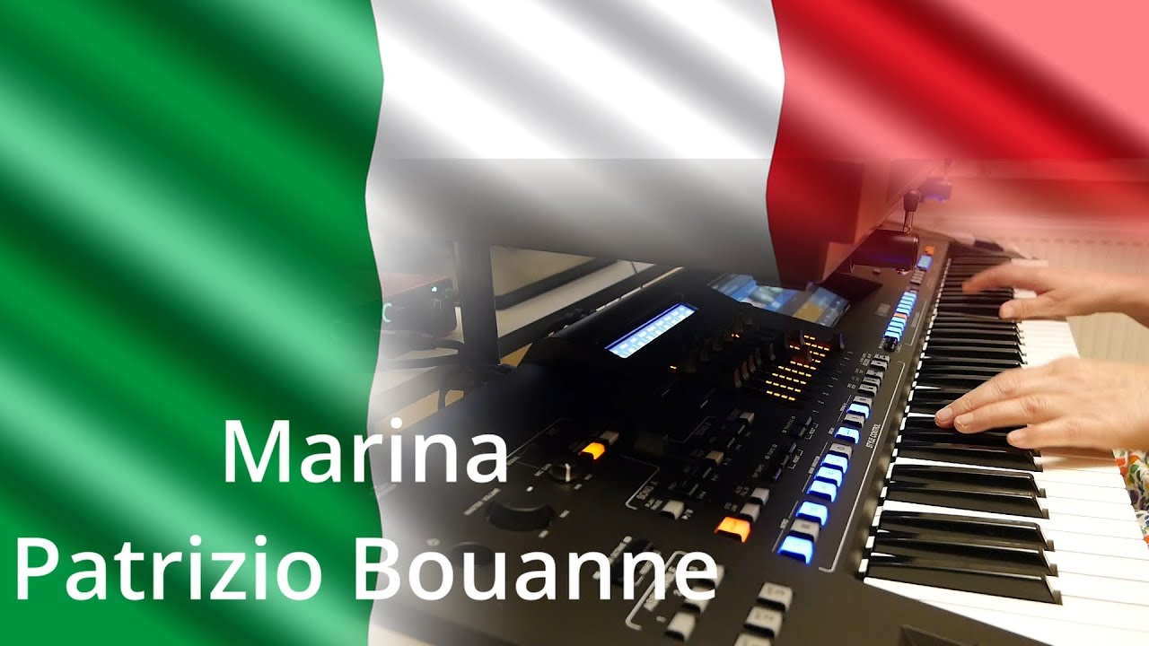 Marina - im Stil von Patrizio Bouanne, Cover Yamaha Genos 2