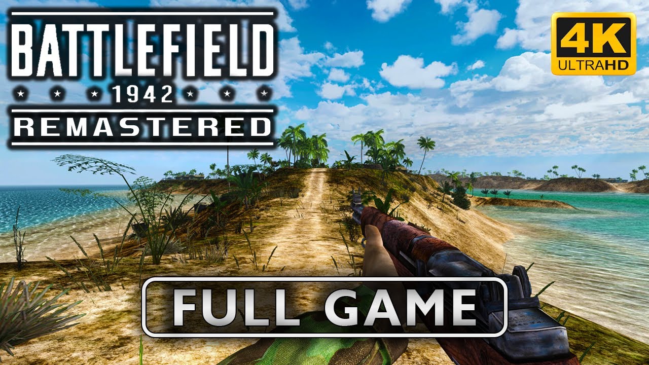 〈4K〉Battlefield 1942 Remastered - FULL GAME Walkthrough - No Commentary GamePlay