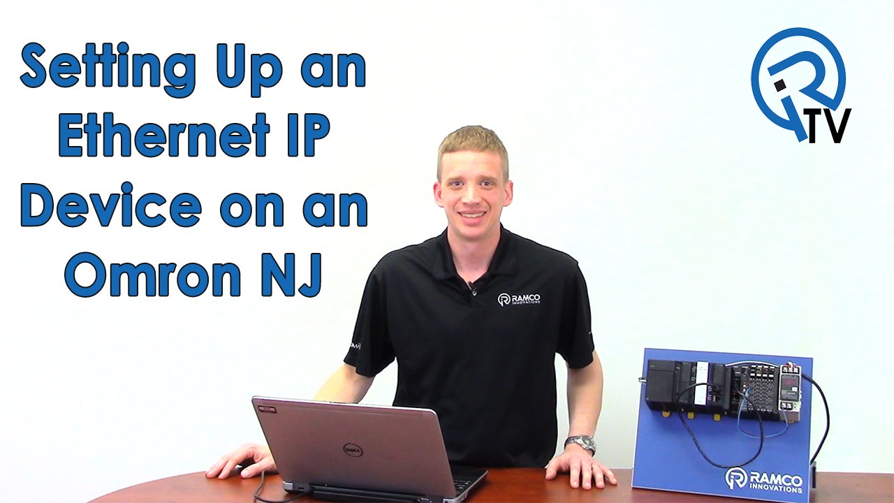 Setting Up an EtherNet/IP Device on an Omron NJ