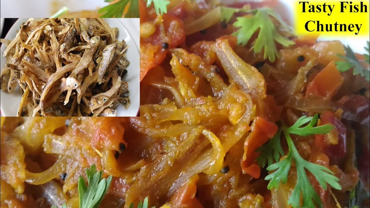 Fish Recipes - Seafood Recipes - Dry Fish Chutney Machli ki Chatni मछली की चटनी