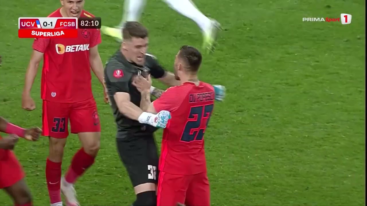 REZUMAT: Universitatea Craiova - FCSB 1-2. Thriller în Bănie, cu un final DRAMATIC