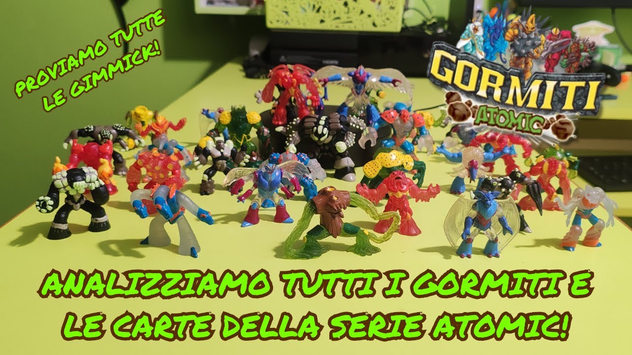 Gormiti Atomic: analizziamo tutti i Gormiti e le loro carte! #GormitiFocus
