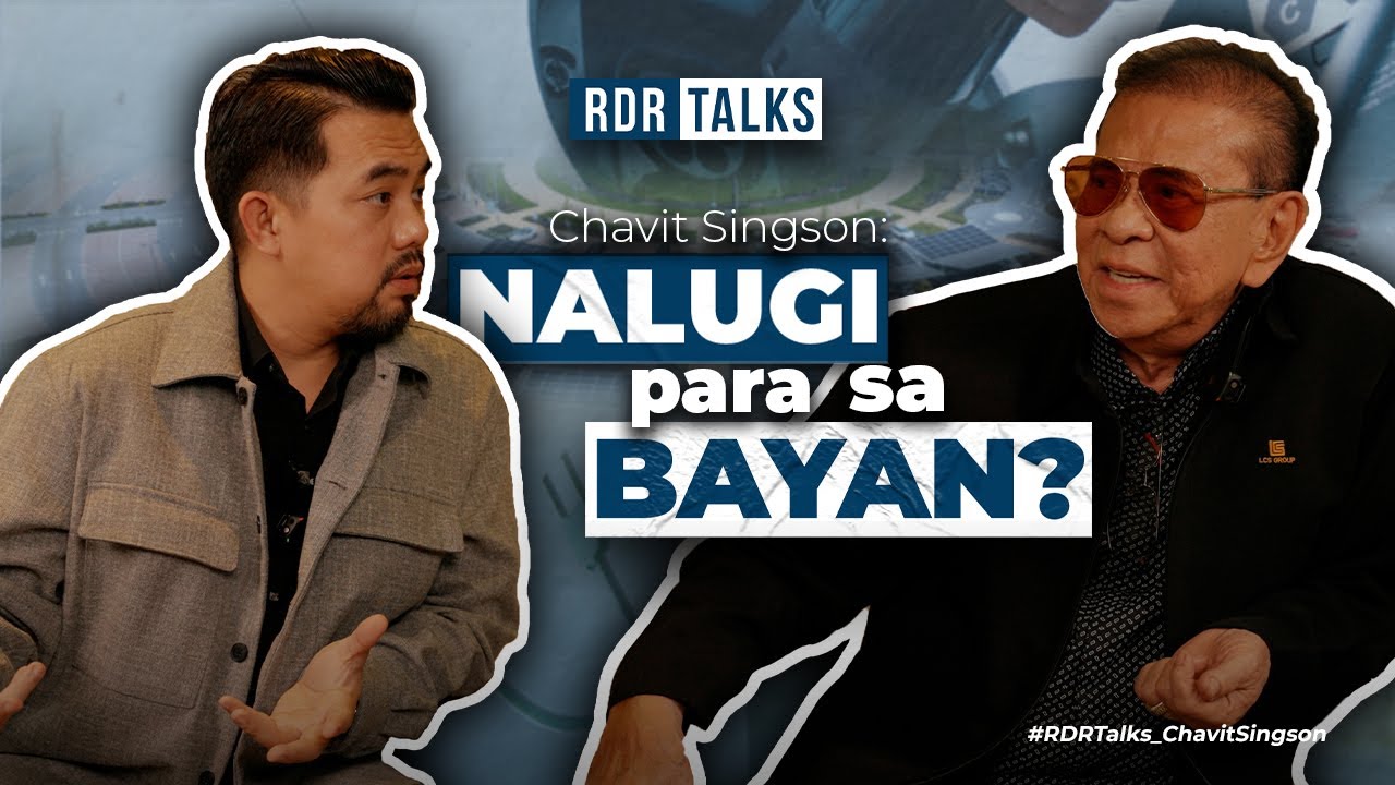Chavit Singson: NALUGI Para sa BAYAN? #RDRTalks