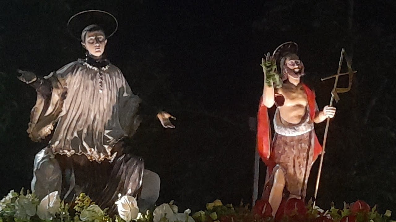 PROCESSIONE DI SAN GIOVANNI BATTISTA E SAN LUIGI GONZAGA A CAPPELLE  (SA) 30/06/2019