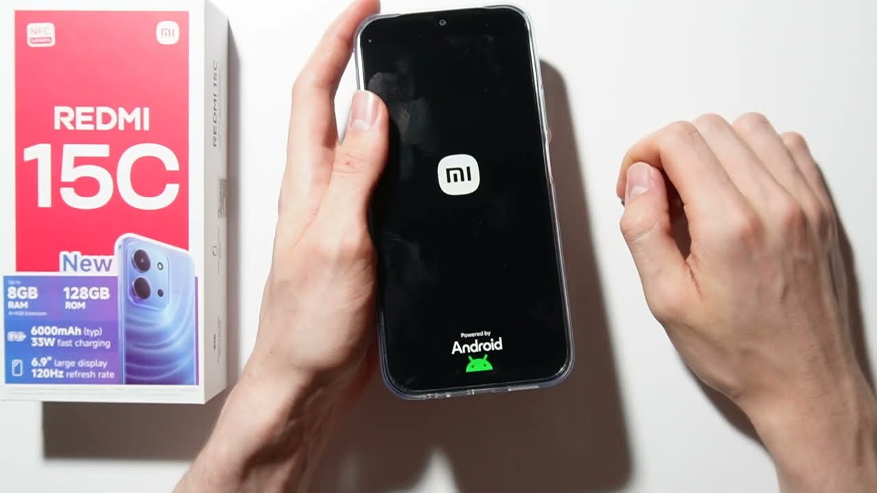 Redmi 15C: How to Power On