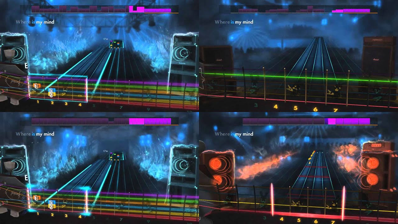 Rocksmith 2014 (Pixies - Where Is My Mind?) Lead/Alt. Lead/Rhythm/Bass