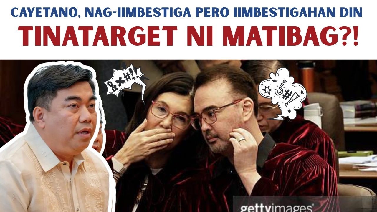 SEN. ALAN CAYETANOI, TARGET  BA NI NBI DIRECTOR MATIBAG?!