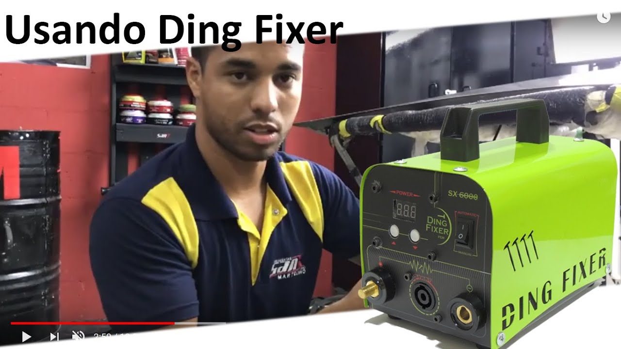 Usando Ding Fixer em Amassado Esticado - Martelinho de Ouro