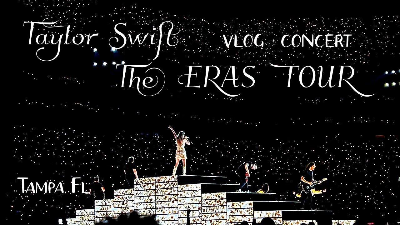 The Eras Tour Vlog | THE BEST NIGHT EVER | Raymond James Stadium April 15th Tampa, Florida