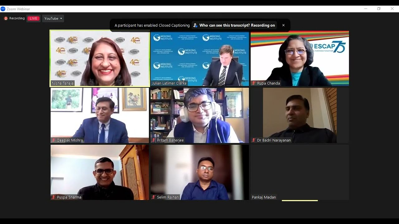 Regional Connectivity | Webinar Series 25 Years of BIMSTEC | ICRIER | December 12, 2022