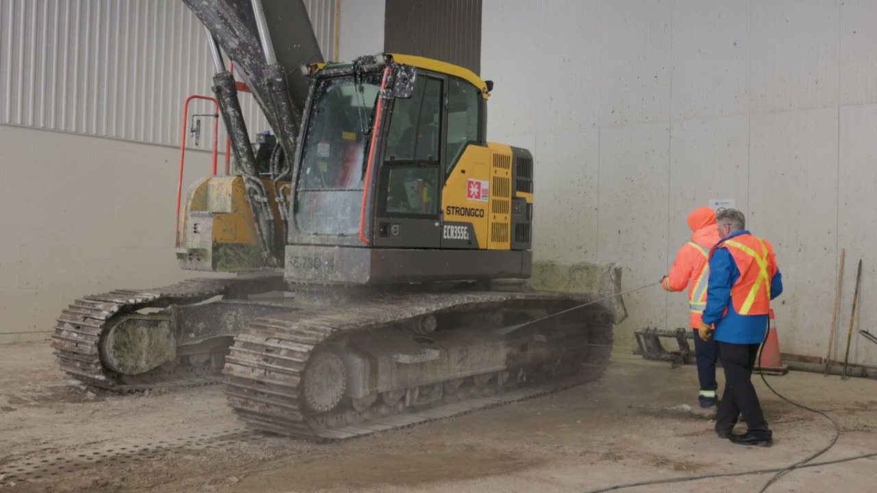 TCI 540 H.D Excavator Concrete Removal