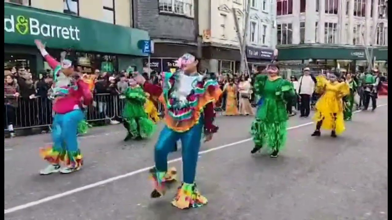 Filipino-Irish of Cork Ireland Performance @ Saint Patrick Parade 2024!🇵🇭🇮🇪🍀