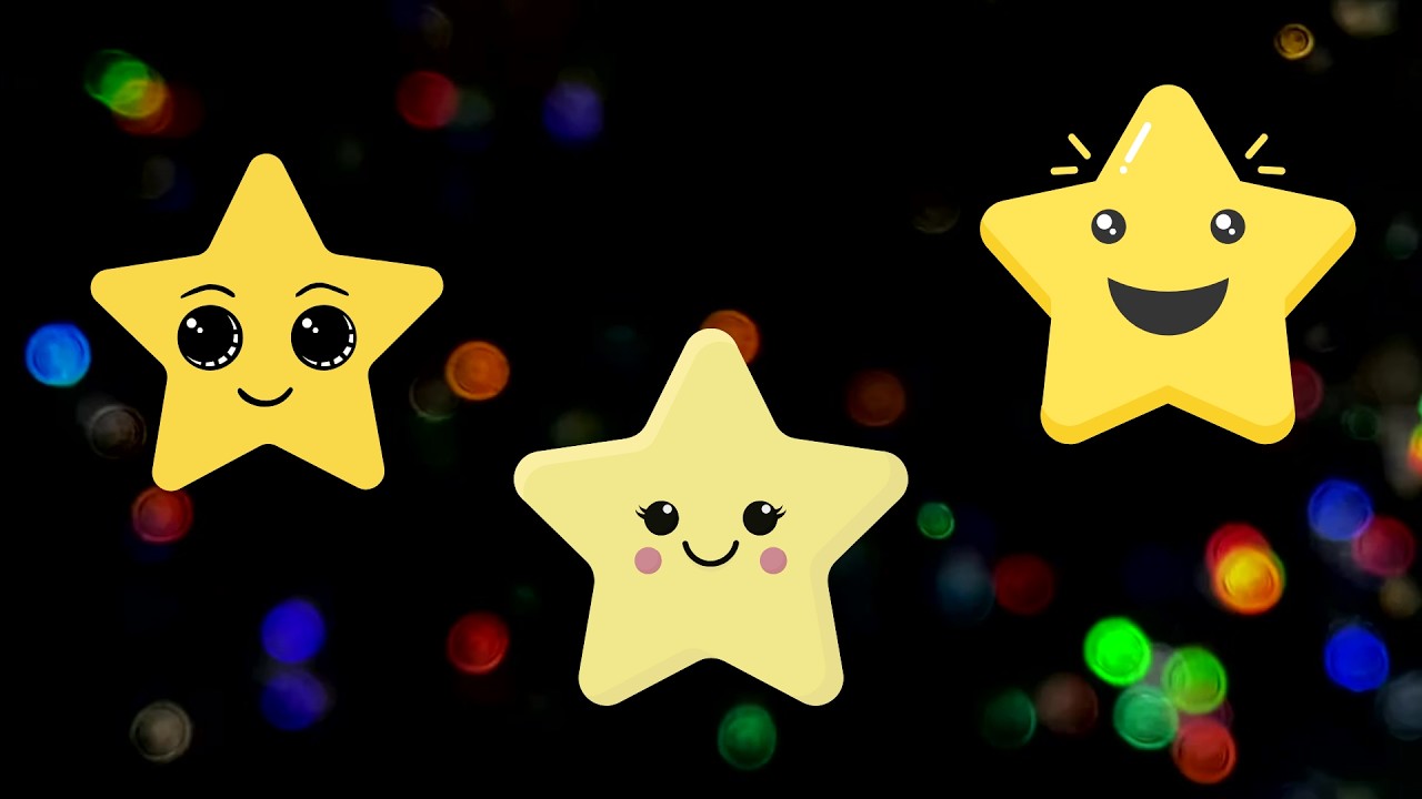 🌙 Twinkle Twinkle Little Star ✨⭐🌙 | Sweet Nursery Rhyme| Baby & Toddler Bedtime Music