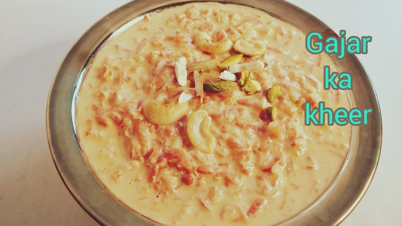 गाजर का केसरिया खीर ,गाङी रबङी जैसी गाजर का खीर बनाने का आसान तरीका ,Carrot kheer recipe 