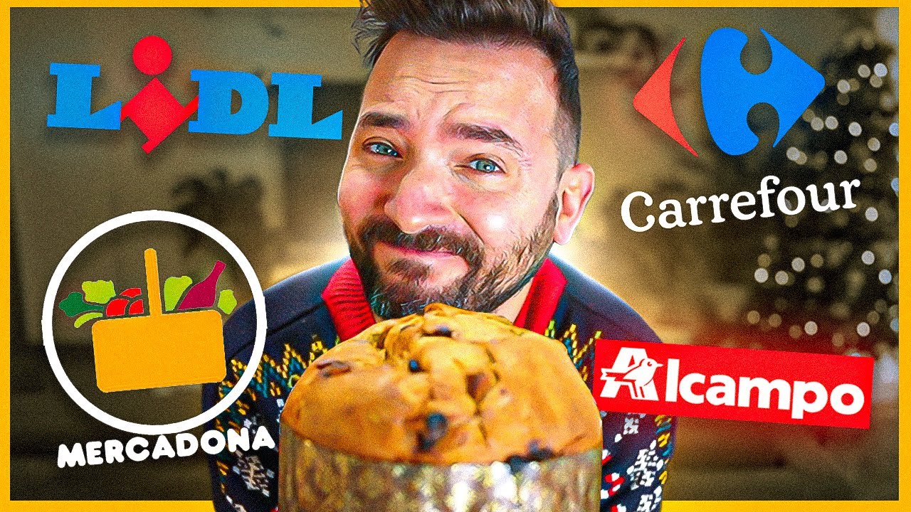 BUSCANDO EL MEJOR PANETTONE (PAN DULCE) -  SUPERMERCADO ESPAÑA - 4,50€