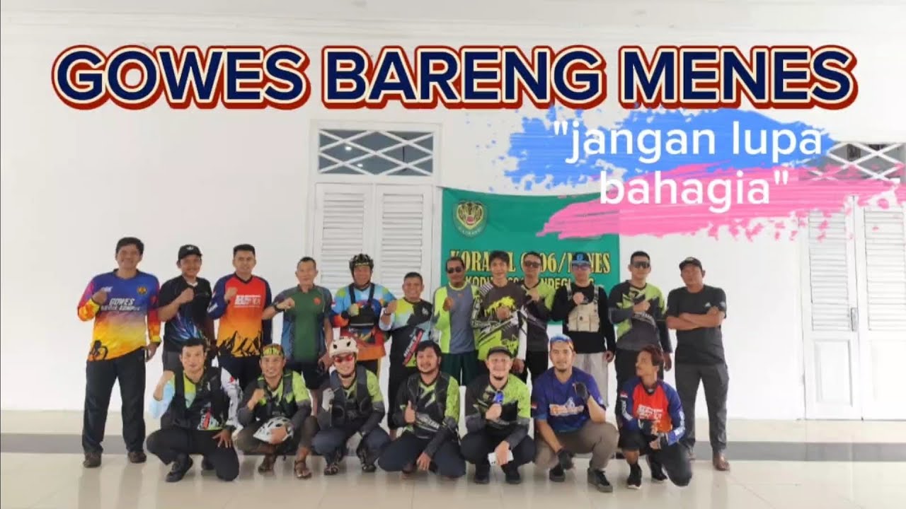 Gowes Bareng Menes Pandeglang #gowes #gowesindonesia #gowesfun 