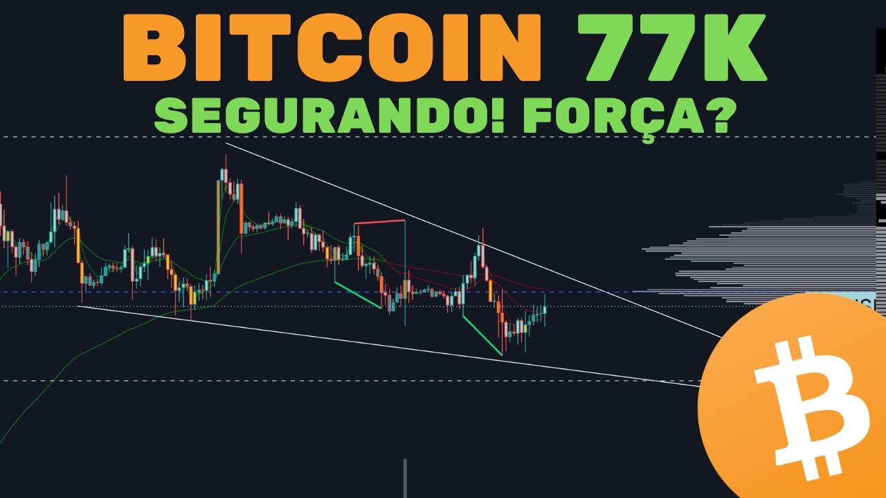 BITCOIN 77K: SE SEGURANDO MESMO COM NOT&Iacute;CIAS TERR&Iacute;VEIS: LUA OU APOCALIPSE?