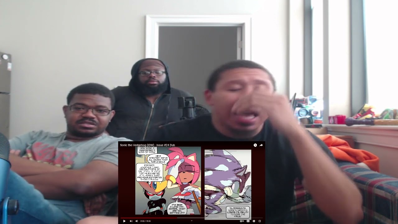 Sonic The Hedgehog IDW Comics Issues 24-29 DUB REACTION!! The Rider Bros.