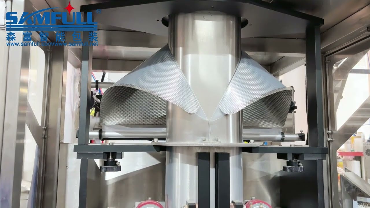 Empaquetadora vertical automática de bolsas de cemento de 2 kg y 5 kg
