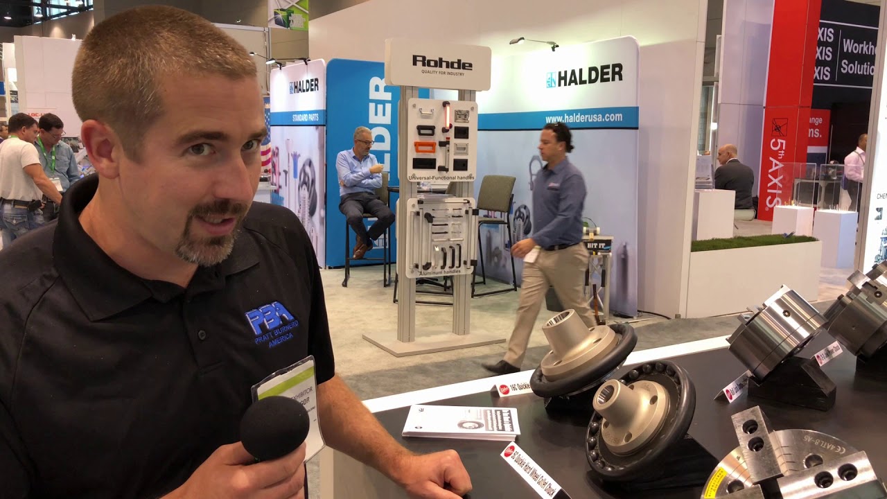 IMTS Day 3 - Pratt Burnerd Booth - with  Rusty Mcgregor