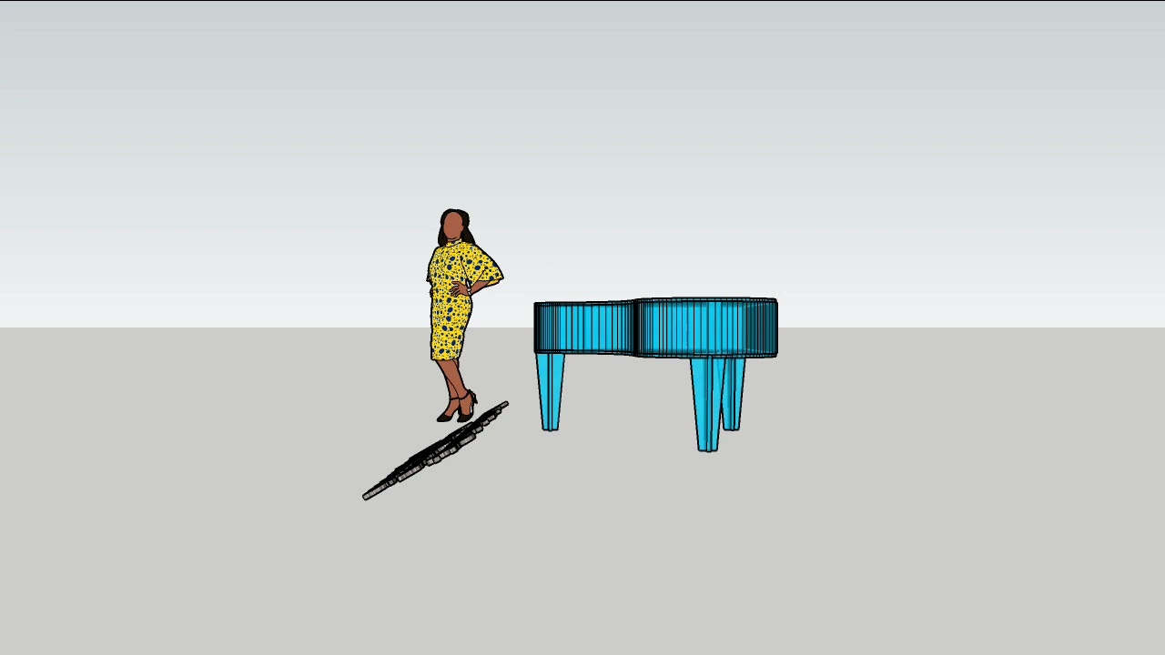 Piano for J Lo.  GraphicSpider /CustomAcrylic.com (310) 748-1110