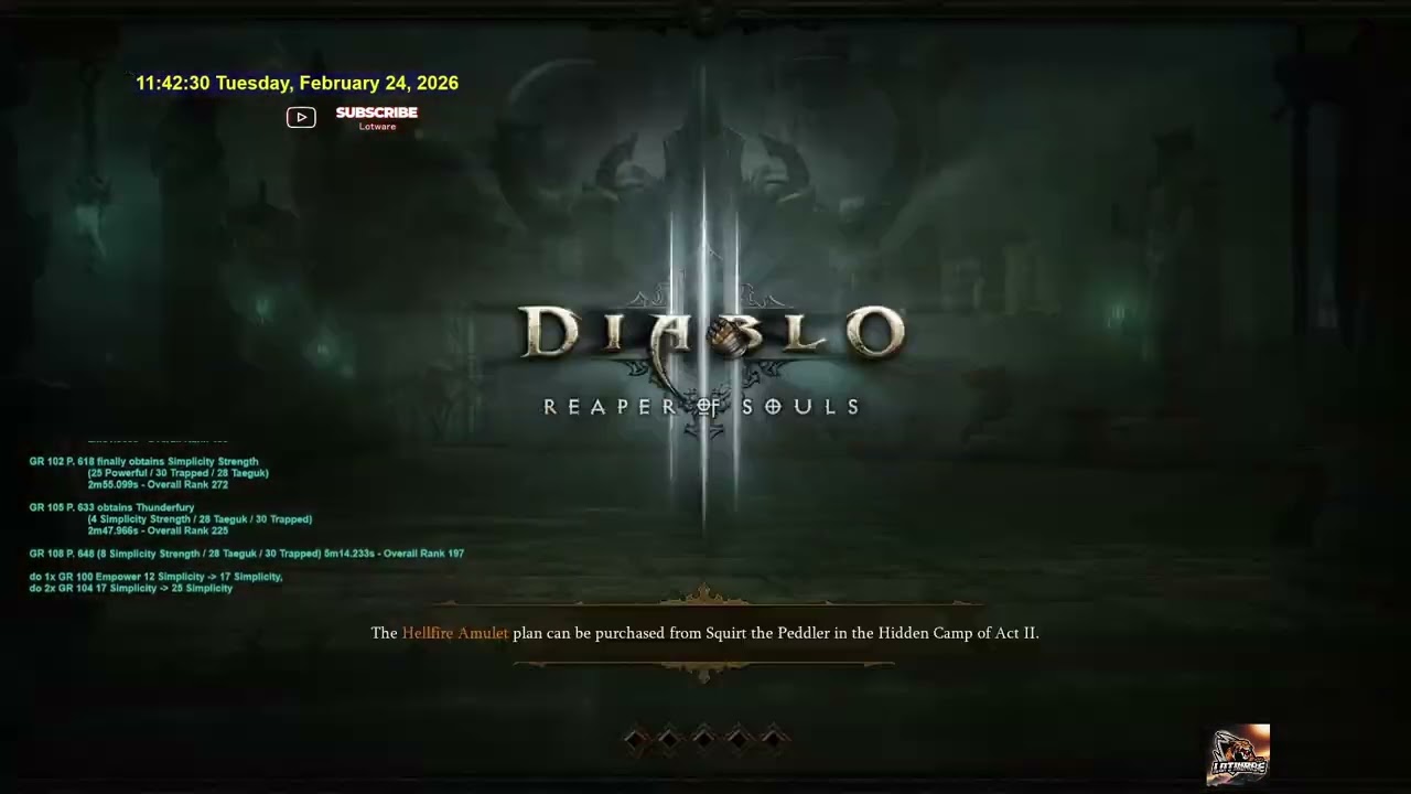 D3 24Feb2026 EU- Season 37 - Marauder Multishot Echoing Nightmares (6x More Augments)