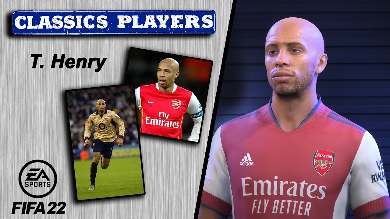 FIFA 22 - How to create T. HENRY (Classics Players)