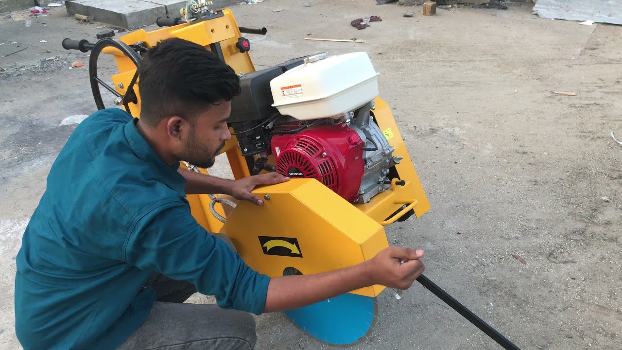 Concrete Floor cutting machine, road cutter, Asphalt cutter  with 18