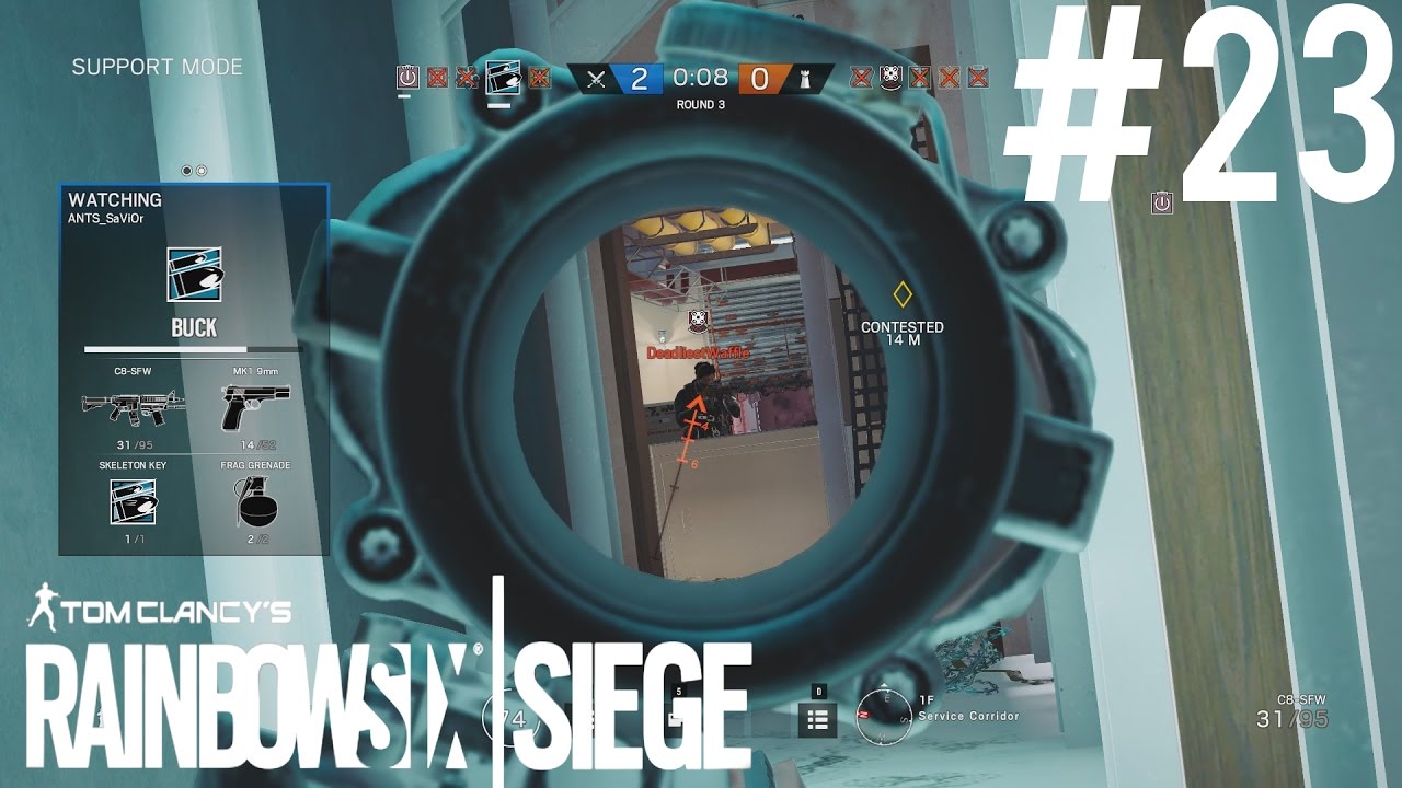 Ranked w/SattelizerGames & ANTS_SaViOr [FULL GAME](Rainbow Six Siege Gameplay #23)