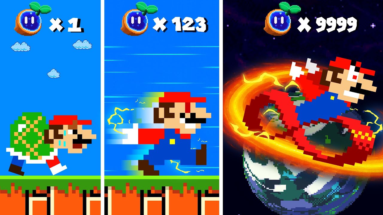 What If Every Seed Makes Mario FASTER | Bobo Mario