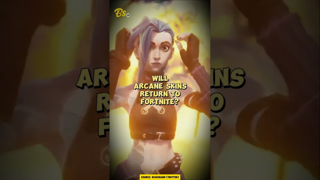 Will Arcane skins return to Fortnite? #arcane #fortnite #gaming
