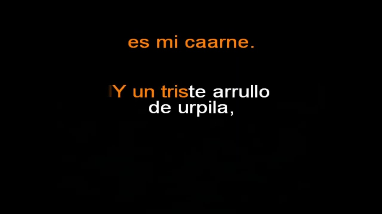 Horacio Banegas  SOY DE LA TIERRA  Karaoke Completo
