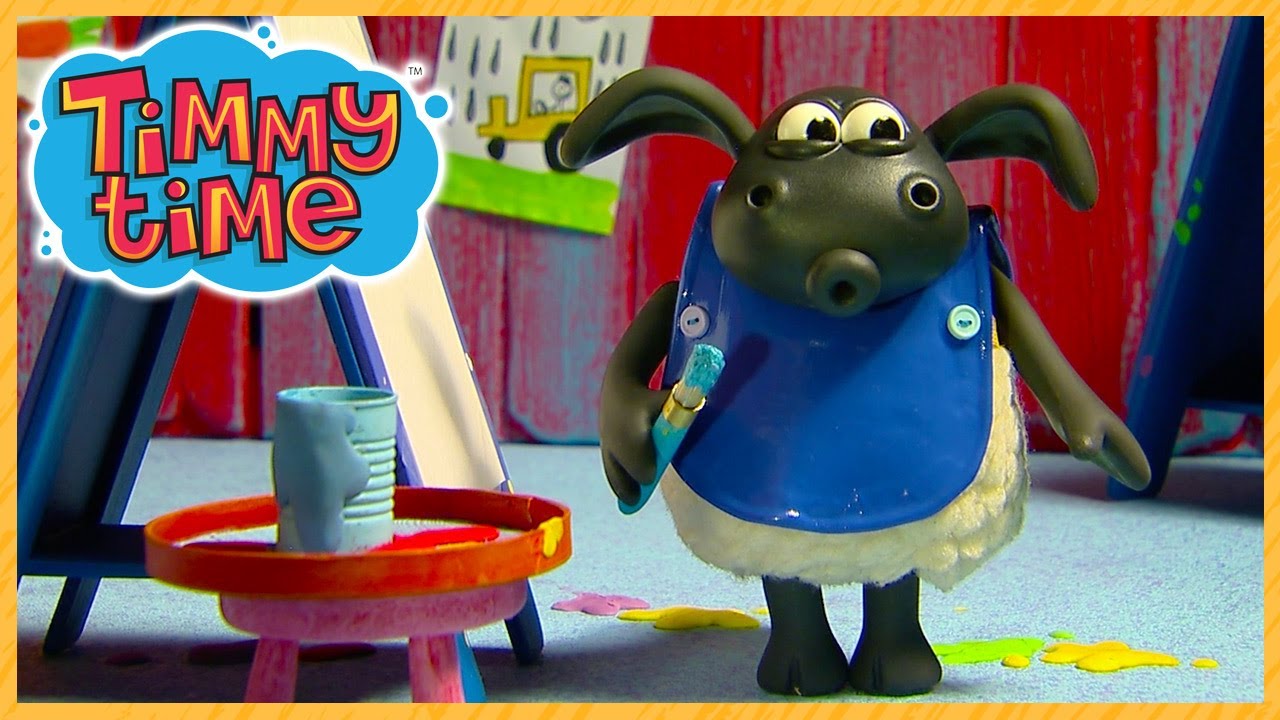 Timmy Wants The Blue 🖌️ | New Timmy Time Clip | Preschool Cartoon