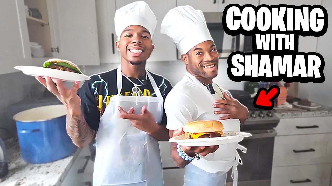DESHAE FROST X SHAMAR COOKING CHALLENGE! GOES WRONG!!