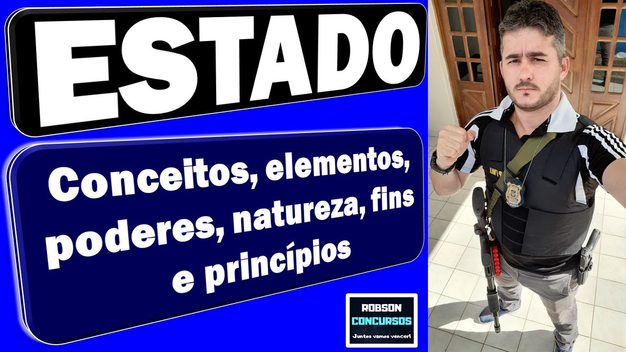 Direito Administrativo - Estado - Elementos e Poderes  Esquematizado | Robson Concursos