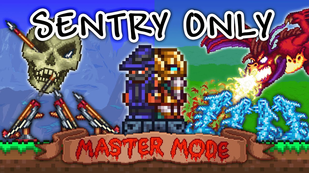 Могу ли я пройти режим мастера Terraria, используя только часовых?
