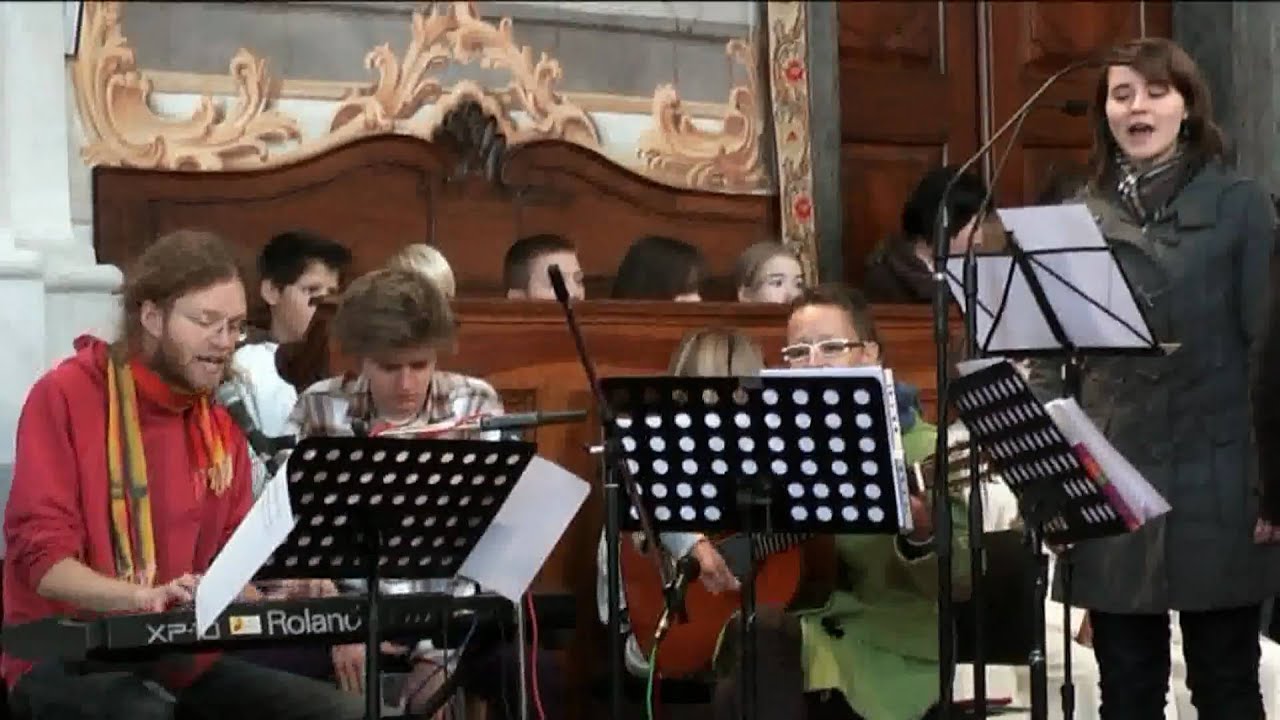 Wir wollen aufstehn aufeinander zugehn von einander lernen...