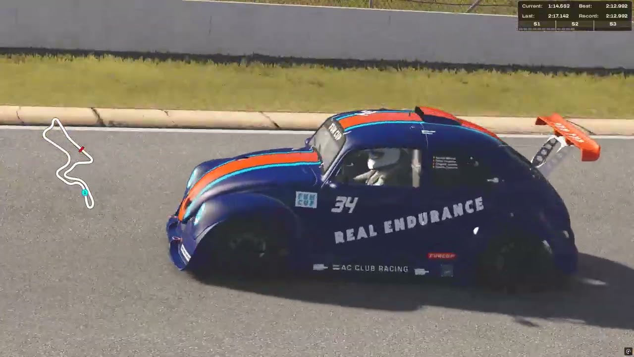 Kyalami - WV Beetle Evo 3 Fun Cup - 2:12.992 (Online)