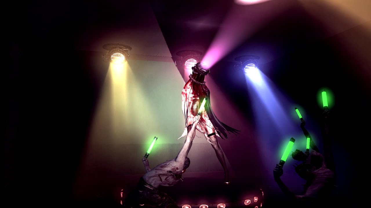 The Evil Within: The Assignment / The Consequence - Easter Egg (Shade and zombies dancing)