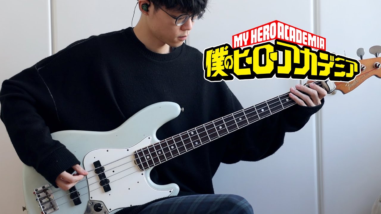 【My Hero Academia Season 5】the peggies - 足跡 ベース弾いてみた / 僕のヒーローアカデミア5期 ED full Bass Cover