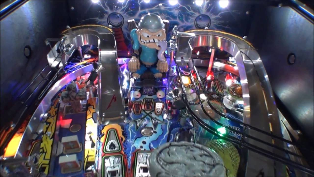 Metallica Master of Puppets Pinball Machine 2012