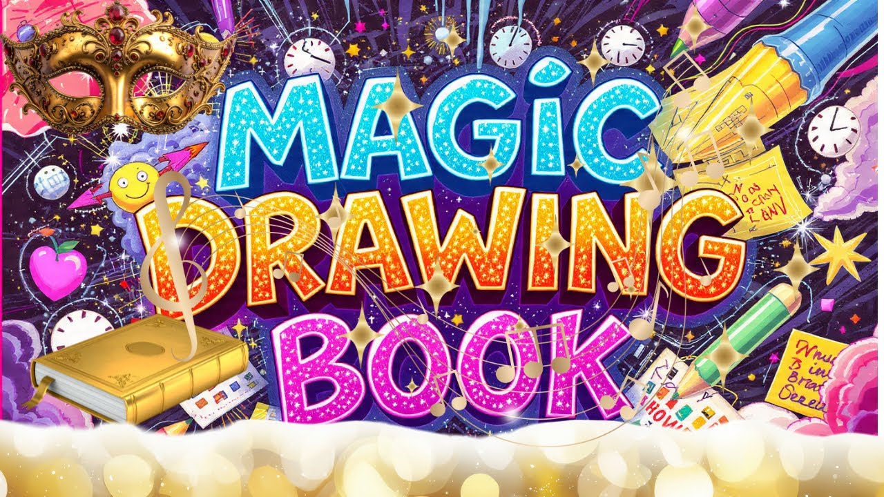 Magic Drawing Book for Kids 🖍️📖 | When Drawings Become Real