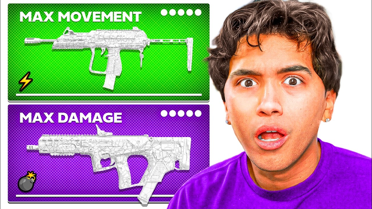 MAX MOVEMENT vs MAX DAMAGE Meta loadouts on Warzone