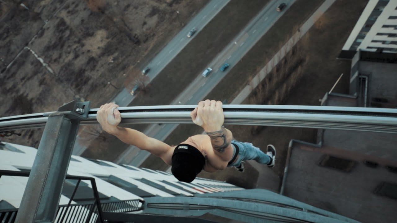 DAREDEVIL Hanging Off A ROOFTOP Over DEATH DROP