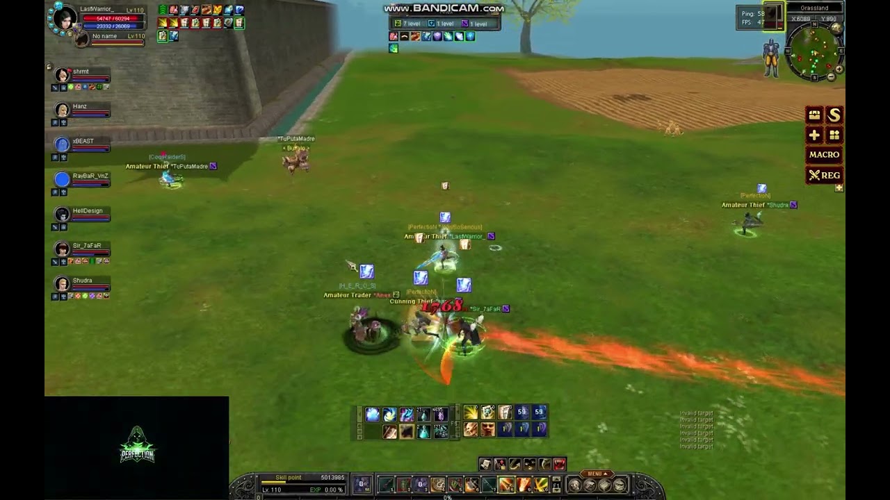 Guild PerfectioN Fcked KosasPttnak + HardTeez  Guild Full Run And instant return scroll xD