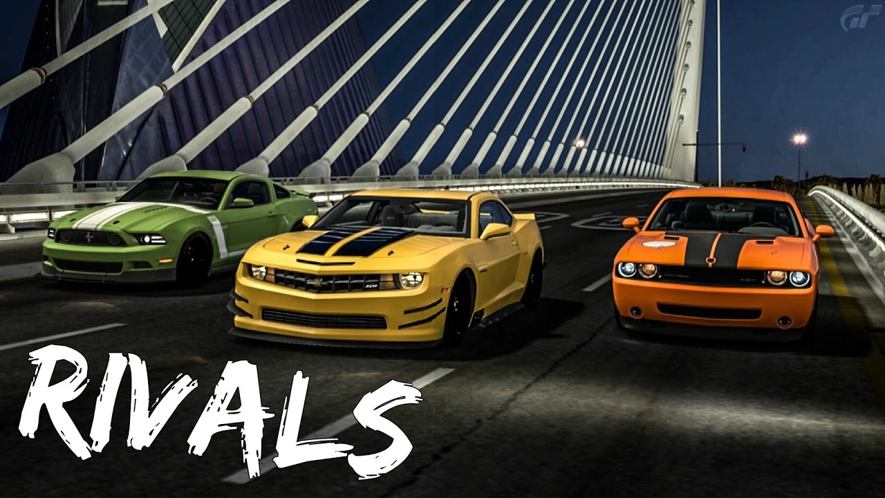 GT6 - RIVALS - Modern Muscle Showdown! (Camaro/Mustang/Challenger)