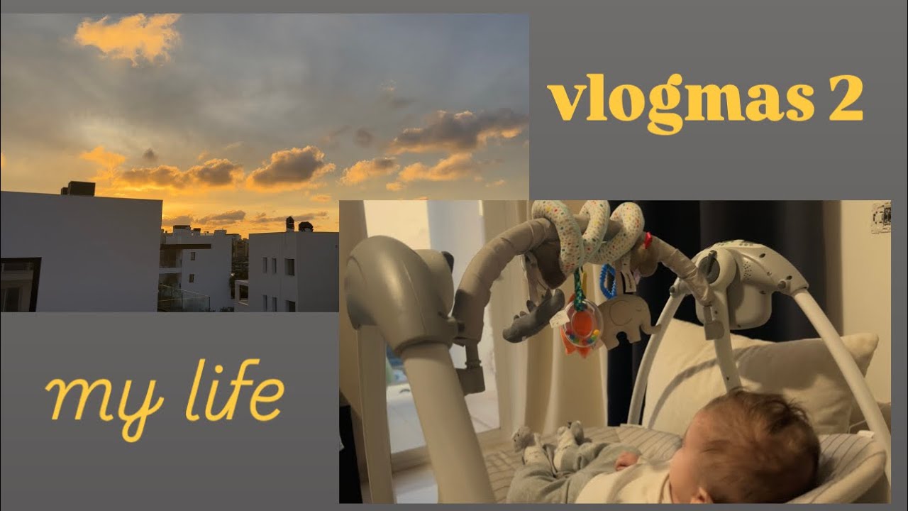 VLOGMAS DAY 2 | 🧑🏻‍🍼🛁 Pazar, gatim & trajtime për mami & beb ✨