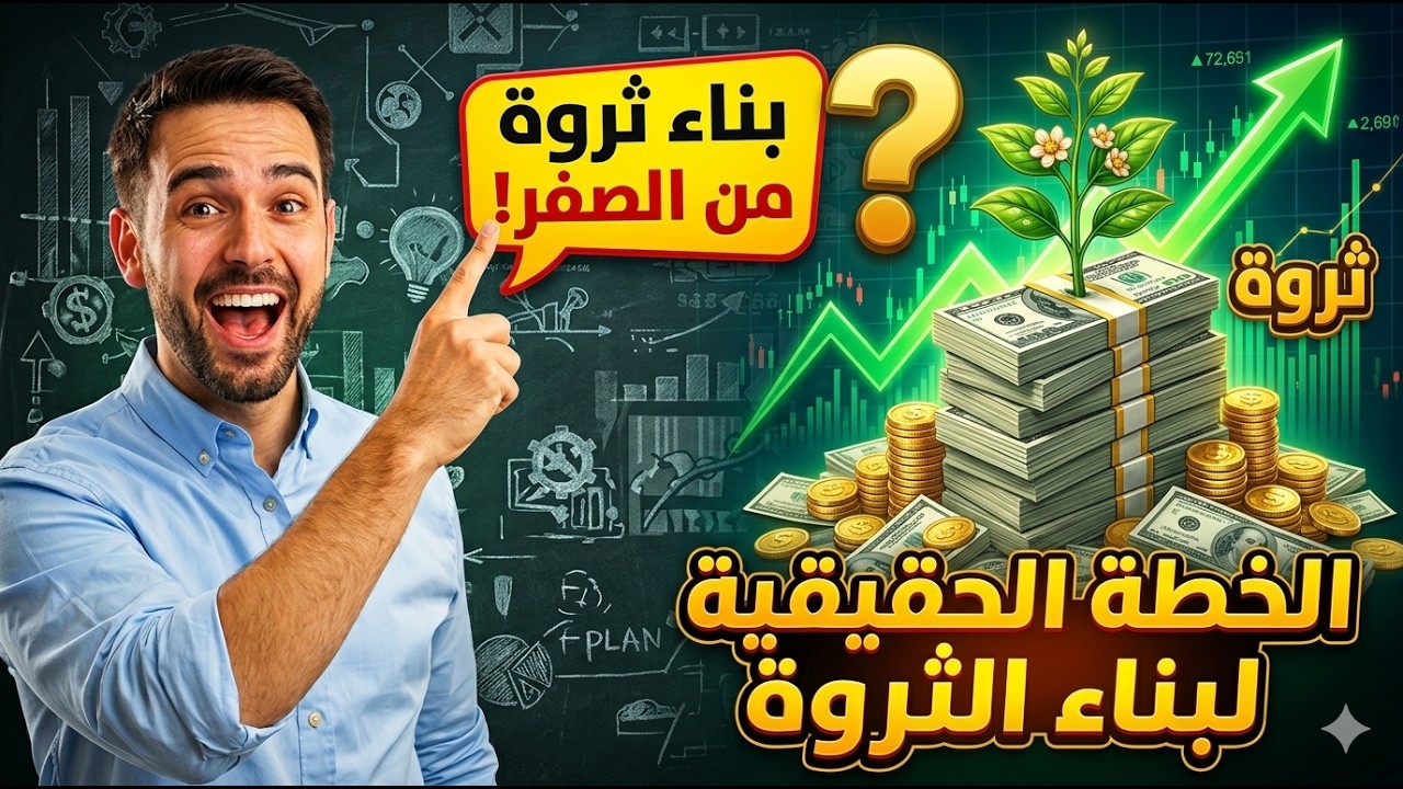 ازاي تبني ثروة من الصفر؟ خطة مالية بسيطة هتغير حياتك