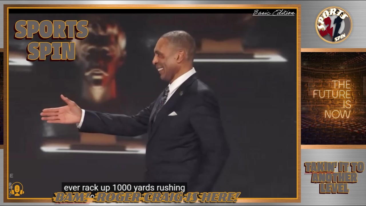 BAM!  IT'S ROGER CRAIG!  DON'T ACT LIKE YOU DON'T KNOW!  