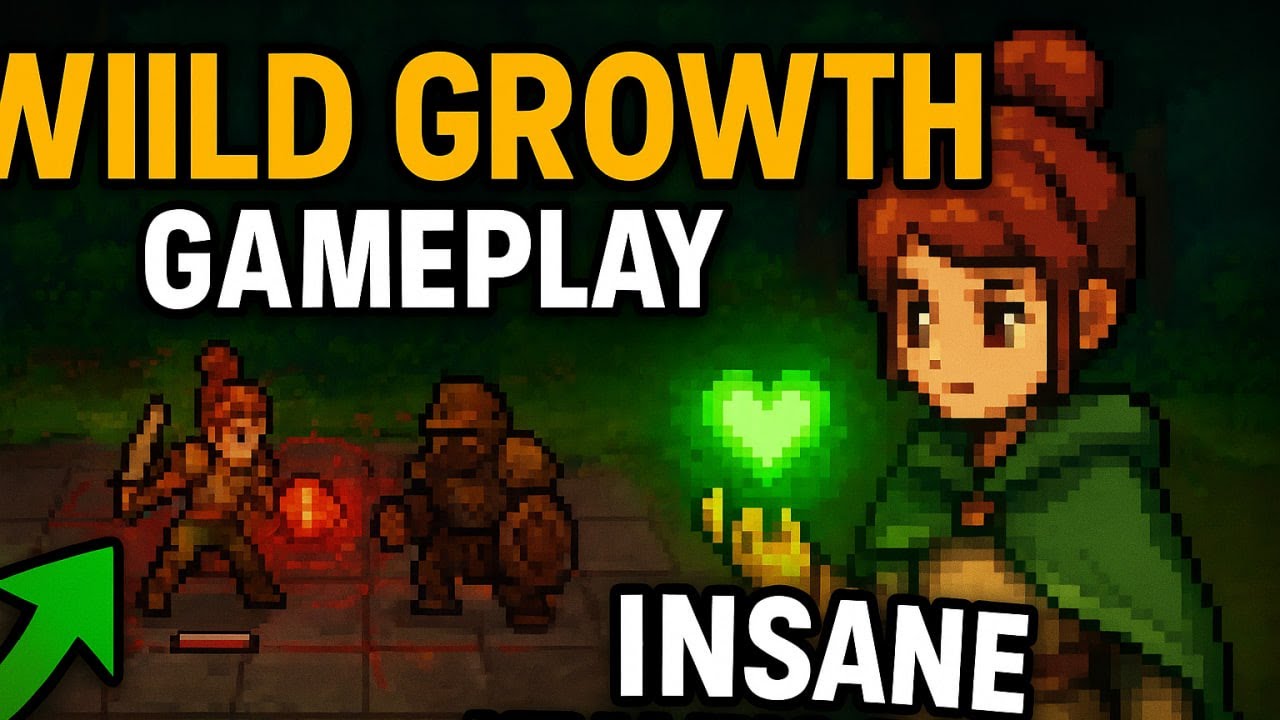 WILD GROWTH Gameplay &ndash; INSANE Healing Build & Survival Strategy | PC Gameplay